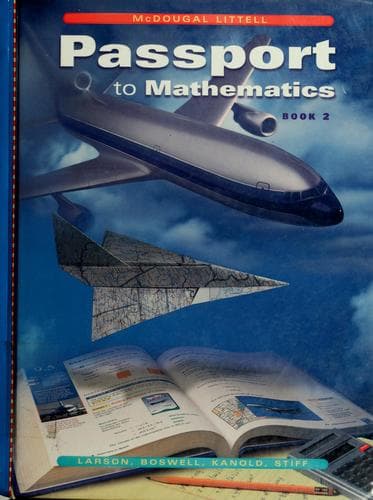 Tapa de Passport to mathematics