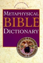 Tapa de Metaphysical Bible Dictionary