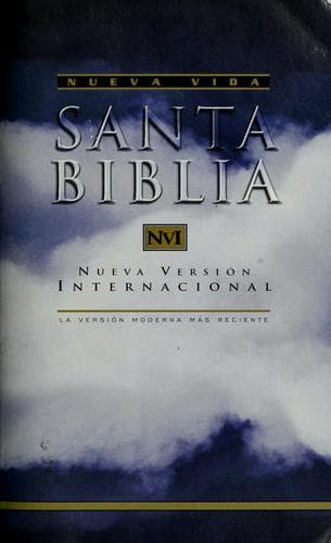 Tapa de Santa Biblia