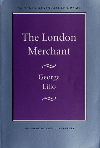 Tapa de The London merchant