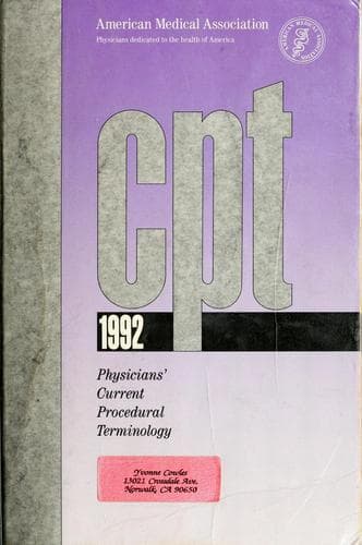 Tapa de CPT 1992