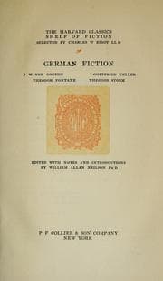 Tapa de The Harvard classics shelf of fiction