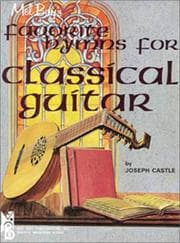 Tapa de Mel Bay's Favorite Hymns for Classical Guitar