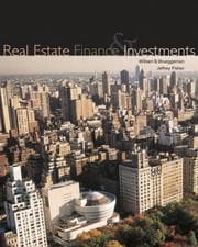 Tapa de Real estate finance and investments
