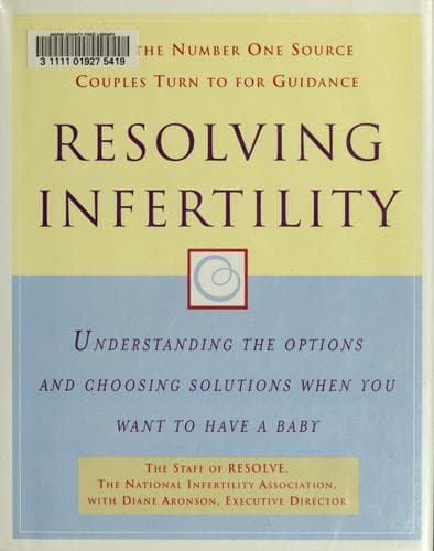 Tapa de Resolving infertility
