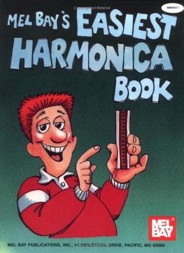 Tapa de Mel Bay's Easiest Harmonica Book