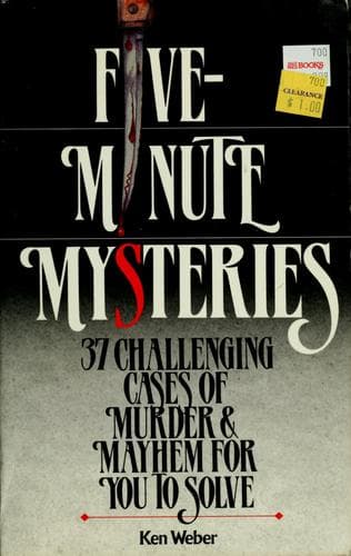Tapa de 5 minute mysteries