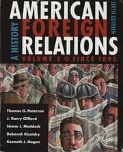 Tapa de American Foreign Relations Vol. II