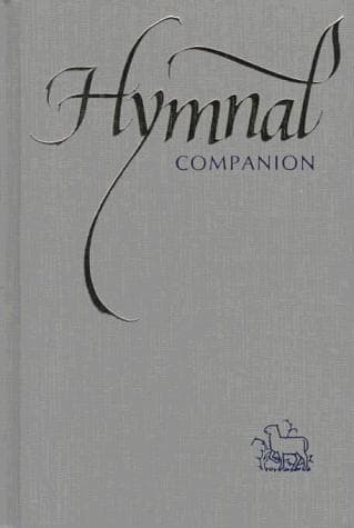 Tapa de Hymnal companion