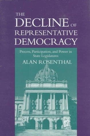 Tapa de The Decline of Representative Democracy