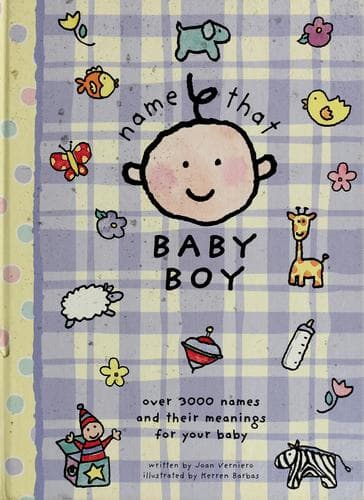 Tapa de Name that baby boy