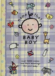 Tapa de Name that baby boy