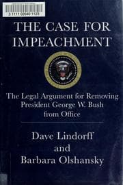 Tapa de The case for impeachment