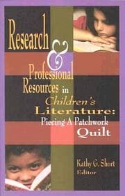 Tapa de Research & Professional Resources in Children's Literature