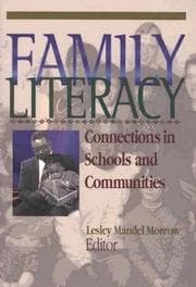 Tapa de Family Literacy Connections in Schools and Communities