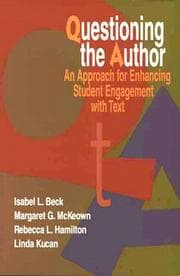 Tapa de Questioning the author