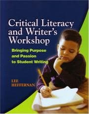 Tapa de Critical Literacy and Writer's Workshop