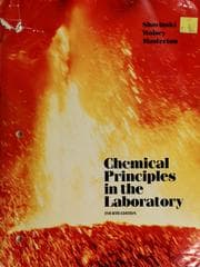 Tapa de Chemical principles in the laboratory