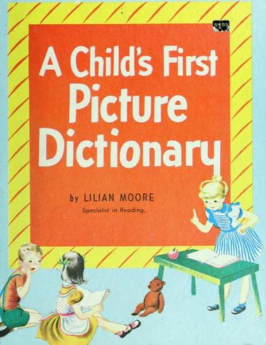 Tapa de A child's first picture dictionary