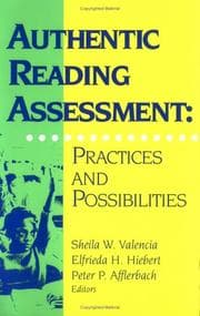 Tapa de Authentic reading assessment