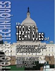 Tapa de The tools & techniques of income tax planning