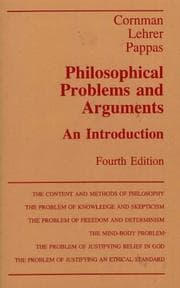 Tapa de Philosophical problems and arguments