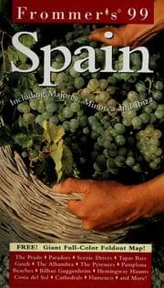 Tapa de Frommer's 99 Spain