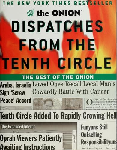 Tapa de Dispatches from the tenth circle