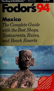 Tapa de Fodor's94 Mexico