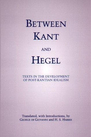 Tapa de Between Kant and Hegel