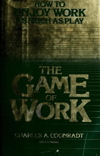 Tapa de The  game of work