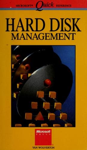 Tapa de Hard Disk Management