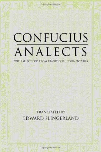 Tapa de Confucius Analects