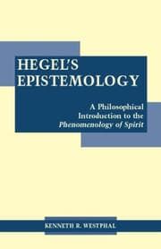 Tapa de Hegel's Epistemology