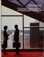 Tapa de Managing human resources