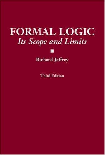 Tapa de Formal logic