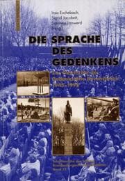 Tapa de Die Sprache des Gedenkens