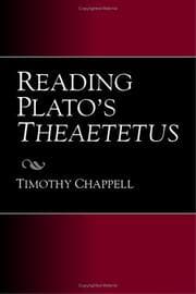 Tapa de Reading Plato's Theaetetus