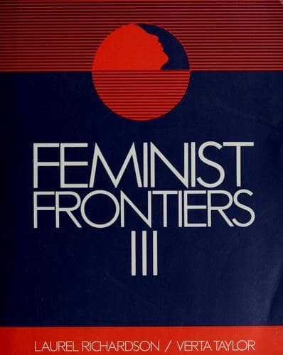 Tapa de Feminist frontiers III