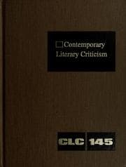 Tapa de Contemporary literary criticism