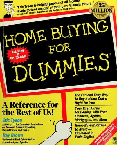 Tapa de Home buying for dummies