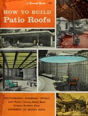 Tapa de How to build patio roofs