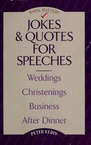 Tapa de Jokes & quotes for speeches