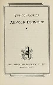 Tapa de The journal of Arnold Bennett