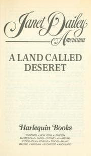 Tapa de A Land Called Deseret (Janet Dailey Americana - Utah, Book 44)