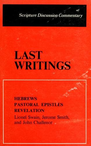 Tapa de Last Writings