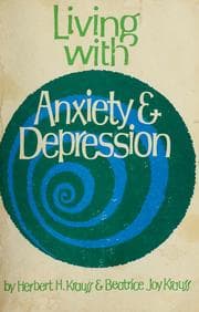Tapa de Living with anxiety and depression