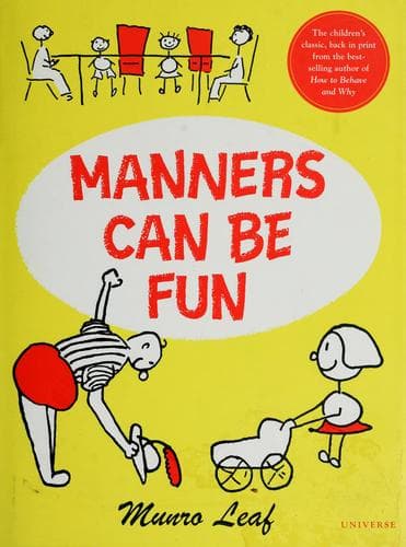 Tapa de Manners Can Be Fun