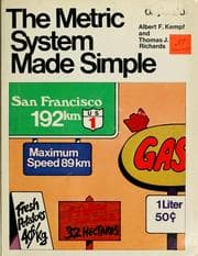 Tapa de The metric system made simple