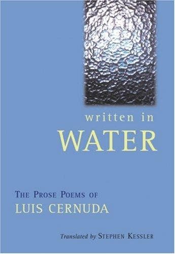 Tapa de Written in Water